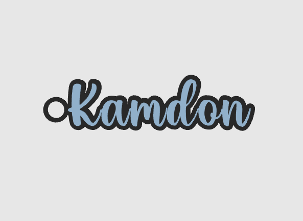 Miniatura 1178 do modelo 3D Name keychain +1200