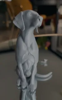 Figurine miniature de Weimaraner — photo 3