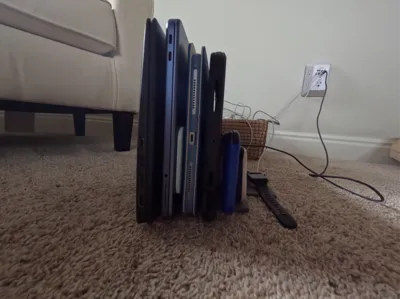 Computer stand and organizer