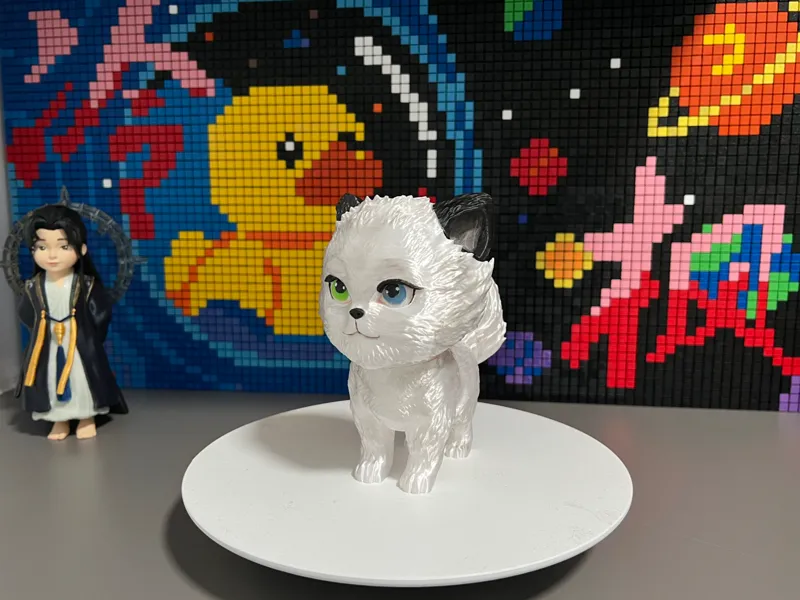 银月-凡人修仙传(银月公仔-发光眼睛)全分件双版本(18CM、15CM)