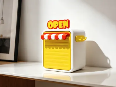Bodega-style Creative Storage Box