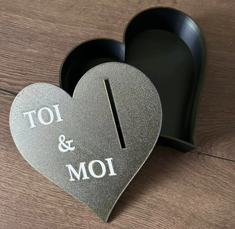 Tirelire Coeur