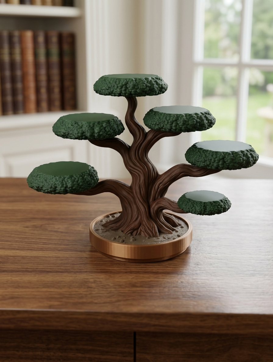 Miniatura 2 do modelo 3D Bonsai Display Stand