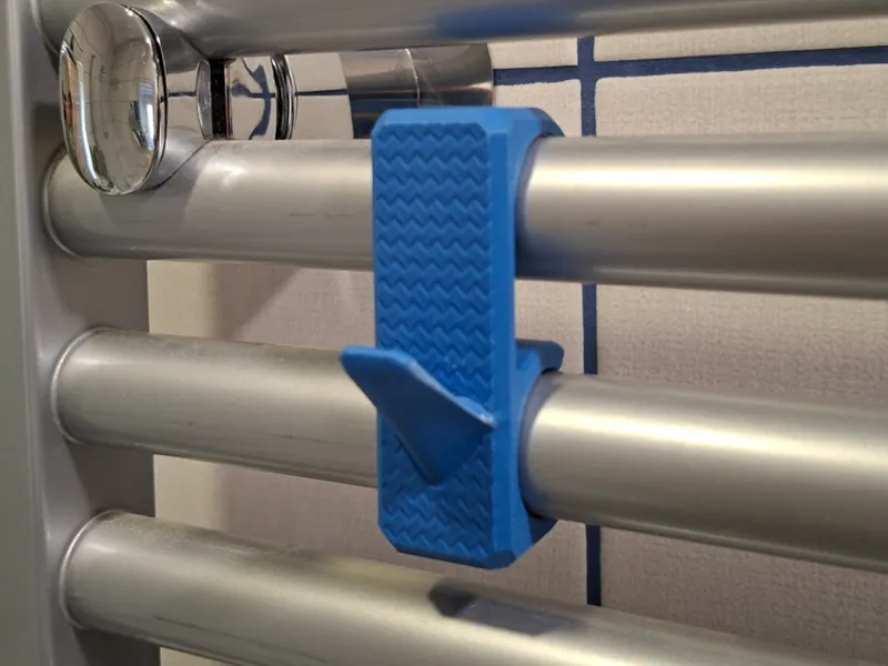 Parametric ladder radiator hook