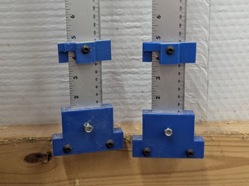 Kreg ACS Parallel Guide using Harbor Freight Ruler