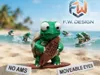 0.2mm layer, 2 walls, 10% infill
