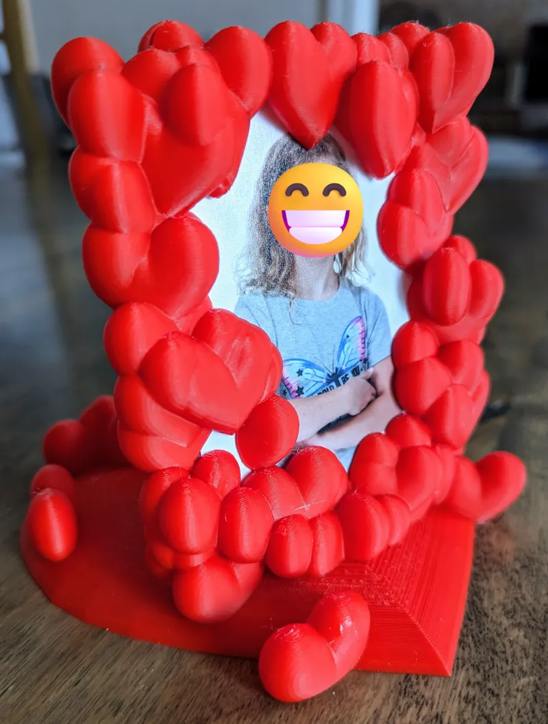 Growing Loving Hearts - 2½"x3½" to 5"x7" Photo Frame