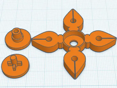4-point spinner