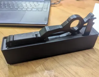 Lead Screw cleaning tool gridfinity box