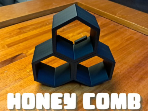 Panal de abejas apilable hexagonal 