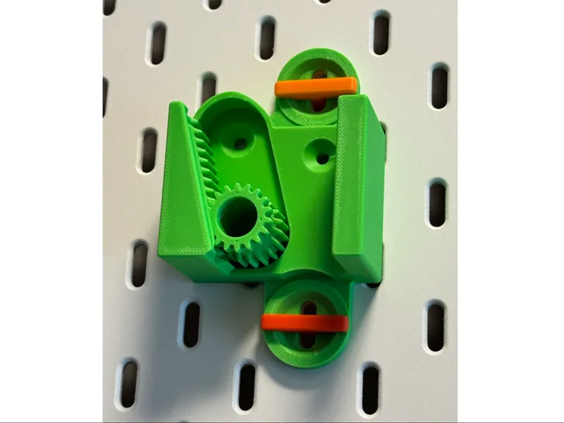 IKEA Skadis Gravity Broom Holder w/ Screw Stop