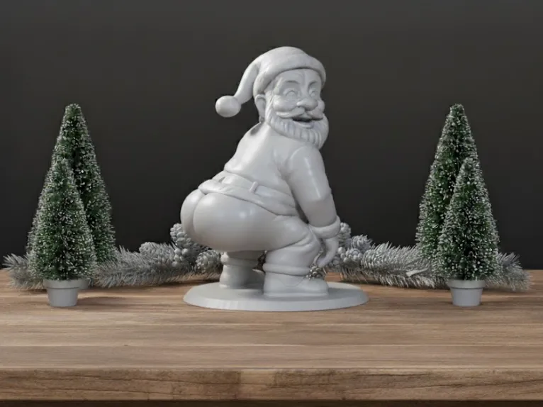 Père Noël qui twerke