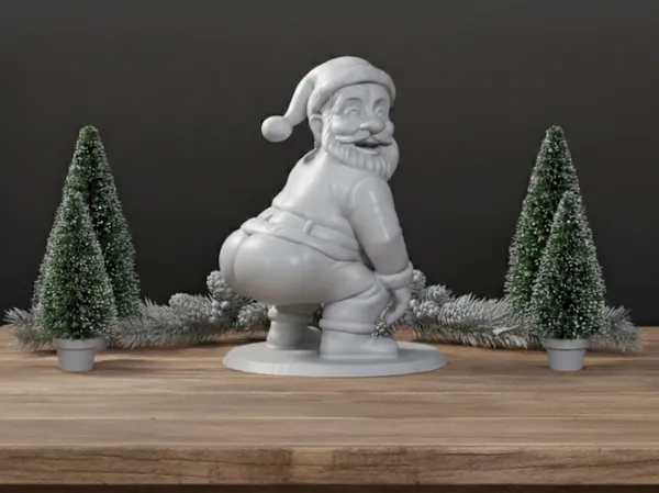 Père Noël qui twerke