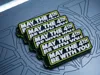 Set of 6 badges