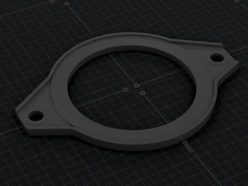 Lexus IS350/IS250 Door 3-inch midrange adapter