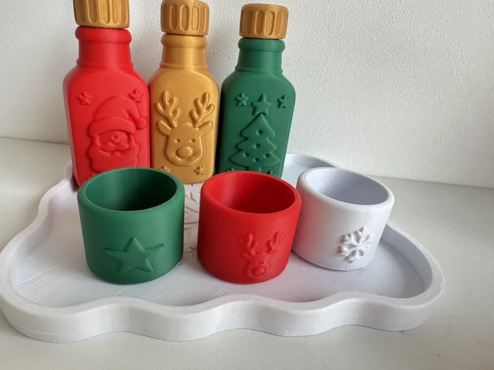 Christmas Potion & Play set - Free 3D Print Model - MakerWorld
