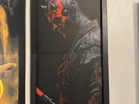 200mm x 400mm Darth Maul 2-piece Hueforge