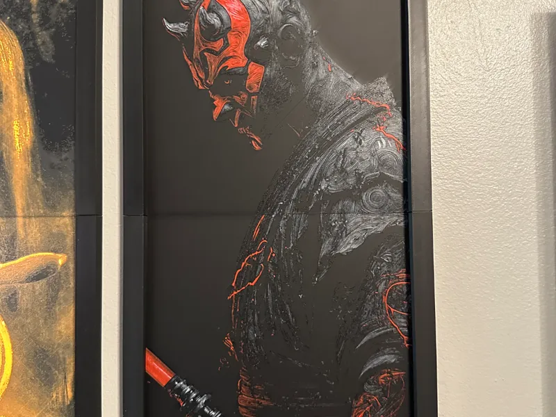 Darth Maul 2-piece Hueforge