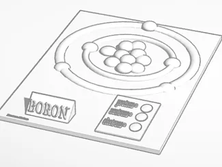 Boron Atom Model Science Project