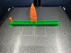 carrot butterfly version 0.2mm layer, 2 walls, 15% infill