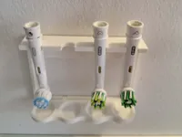 Oral B holder/stand with drip tray