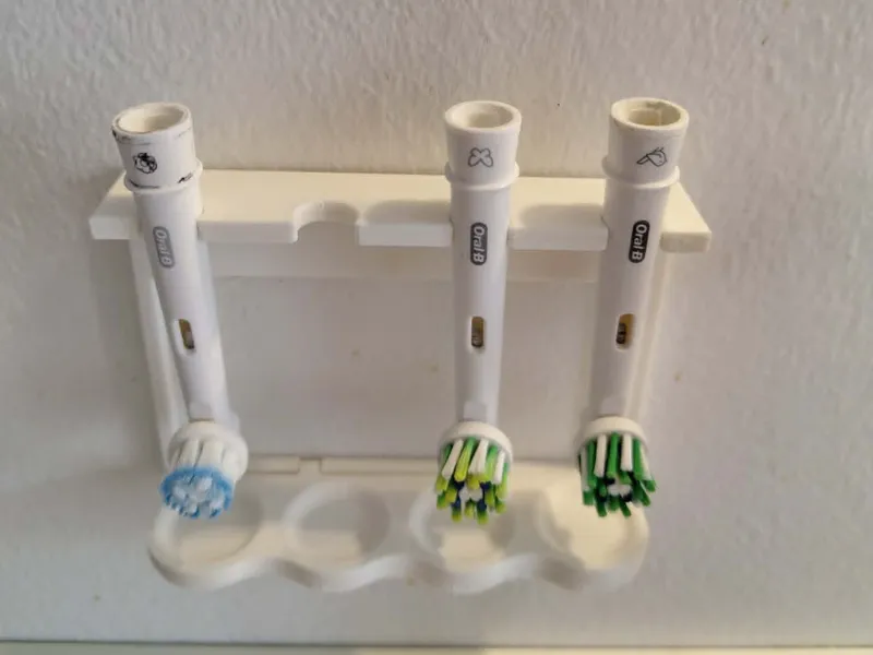 Oral B holder/stand with drip tray