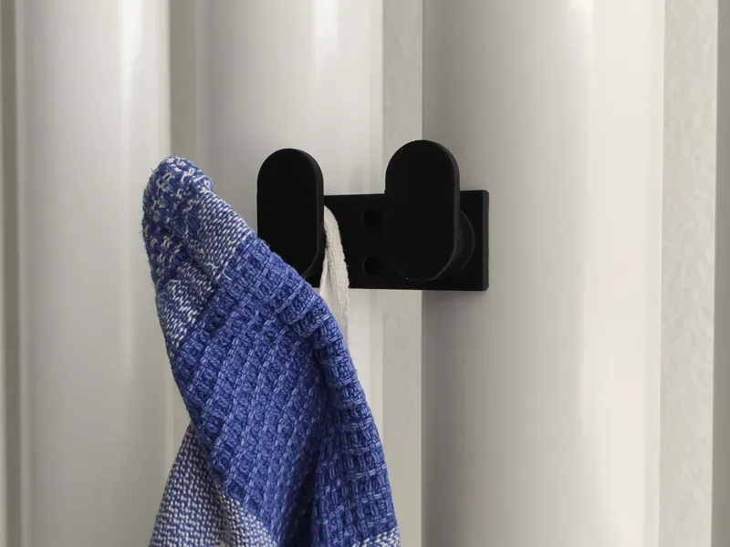 Double hook for Irsap Ellipsis V radiators