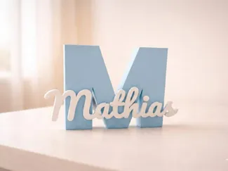 Letter with Name Engraved