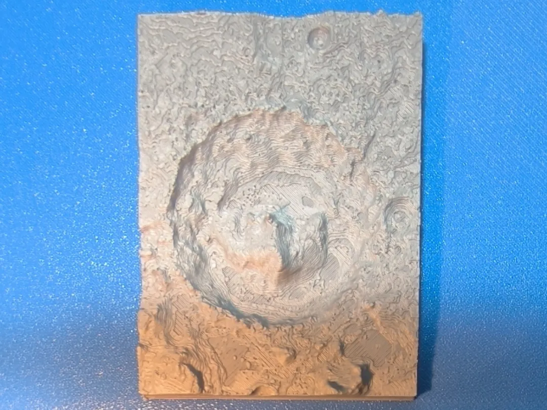 Moon Copernicus Crater Magnet - Free 3D Print Model - MakerWorld