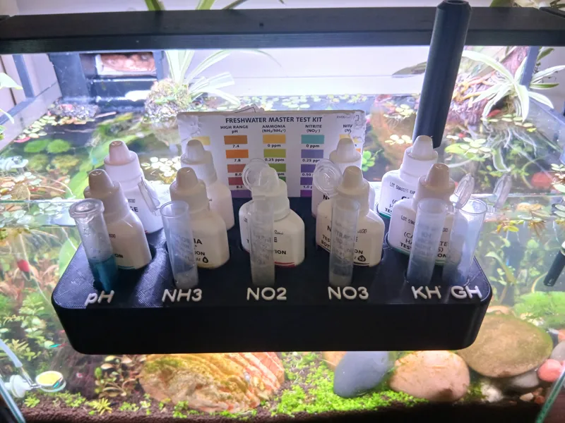 Aquarium API Master Test Kit Organizer