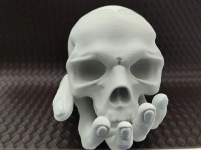 Skull in Hand - Coin bank / Piggy bank