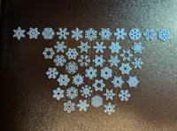 Collection de flocons de neige — photo 1