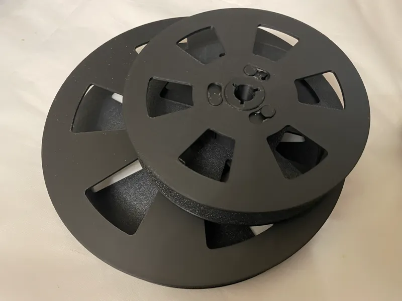 Paper tape spools for 1" tape