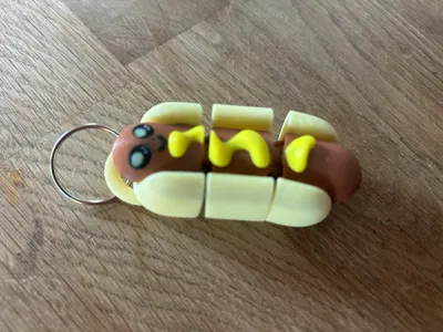 Kawaii Flexi Hotdog