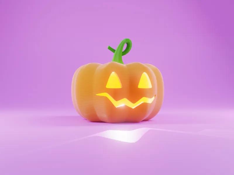 Pumpkin Keychain