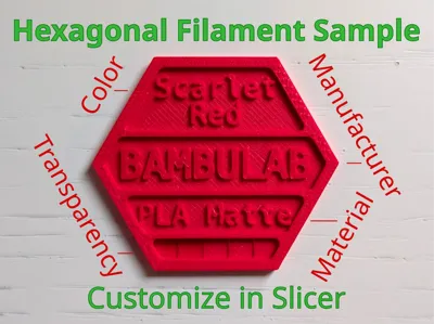 Hexagonal Filament Sample