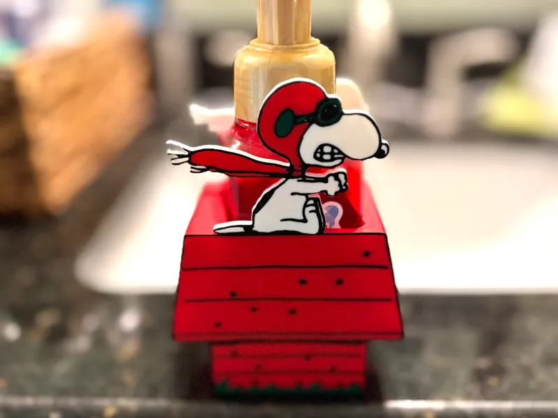 Barn Stormer Snoopy BBW Soap Bottle Holder