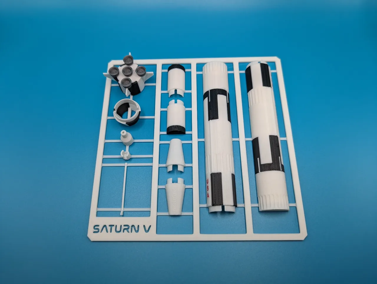 NASA Saturn V Kit Card view 2