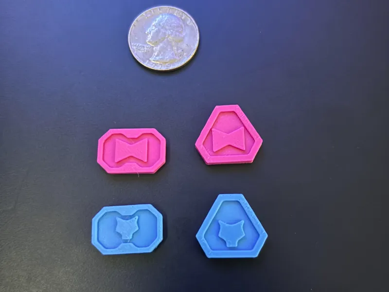 TI4 Player CC and Control Tokens (Player  7 and 8)