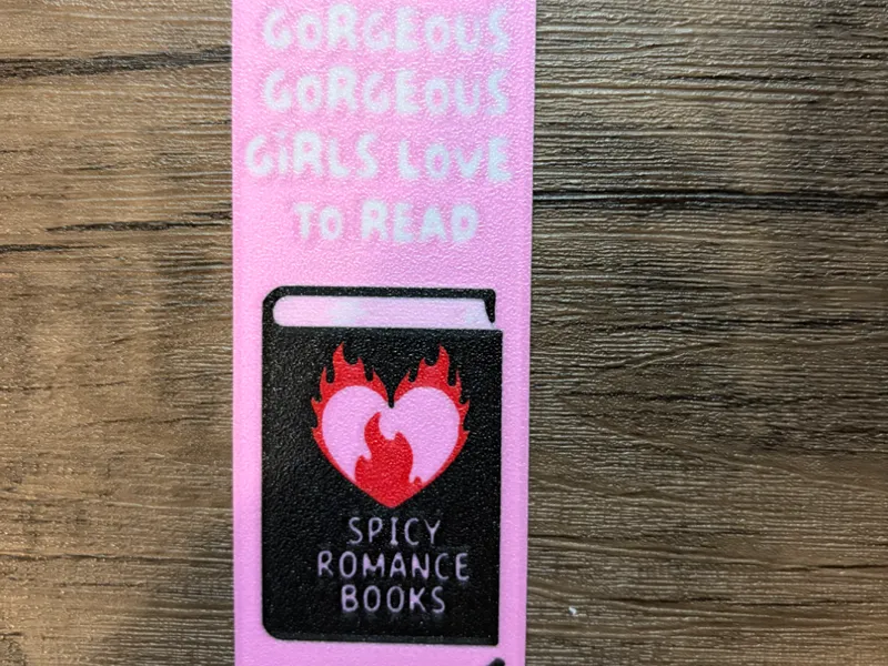 Gorgeous Girls Love to Read Bookmark
