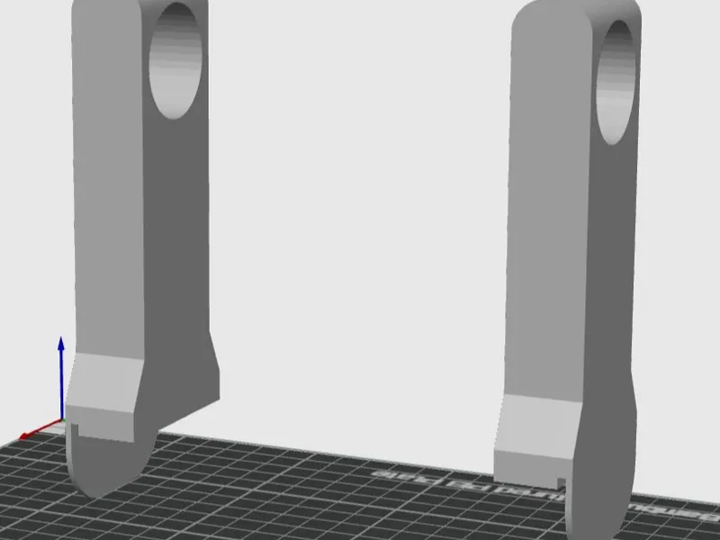 Top mounted external spool holder for P1S