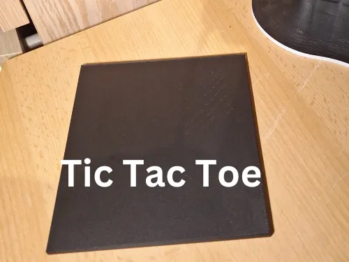 Tic tac toe box