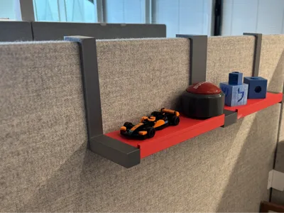Office cube hanging mini shelf
