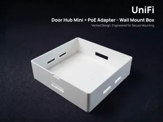 Door Hub Mini + PoE Adapter - Wall Mount Box 