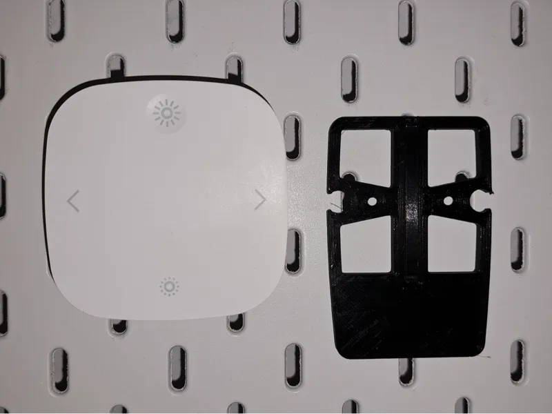 Holder for STYRBAR remote - IKEA SKADIS compatible