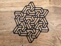 Étoile décorative murale — photo 1