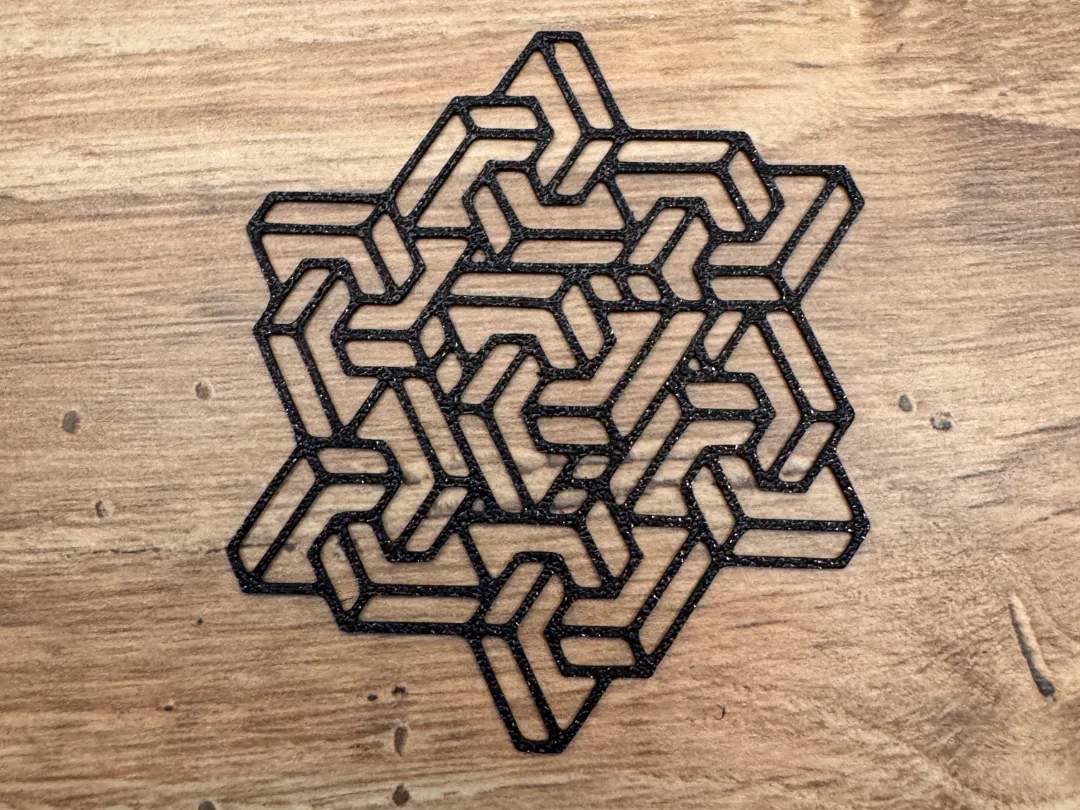 Étoile décorative murale