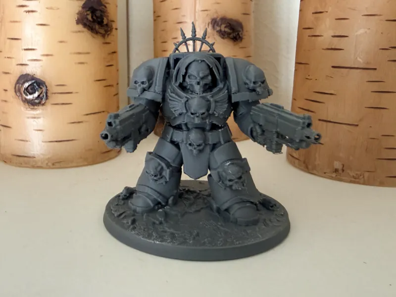 Grimdark Dual-Pistol Heavy Warrior