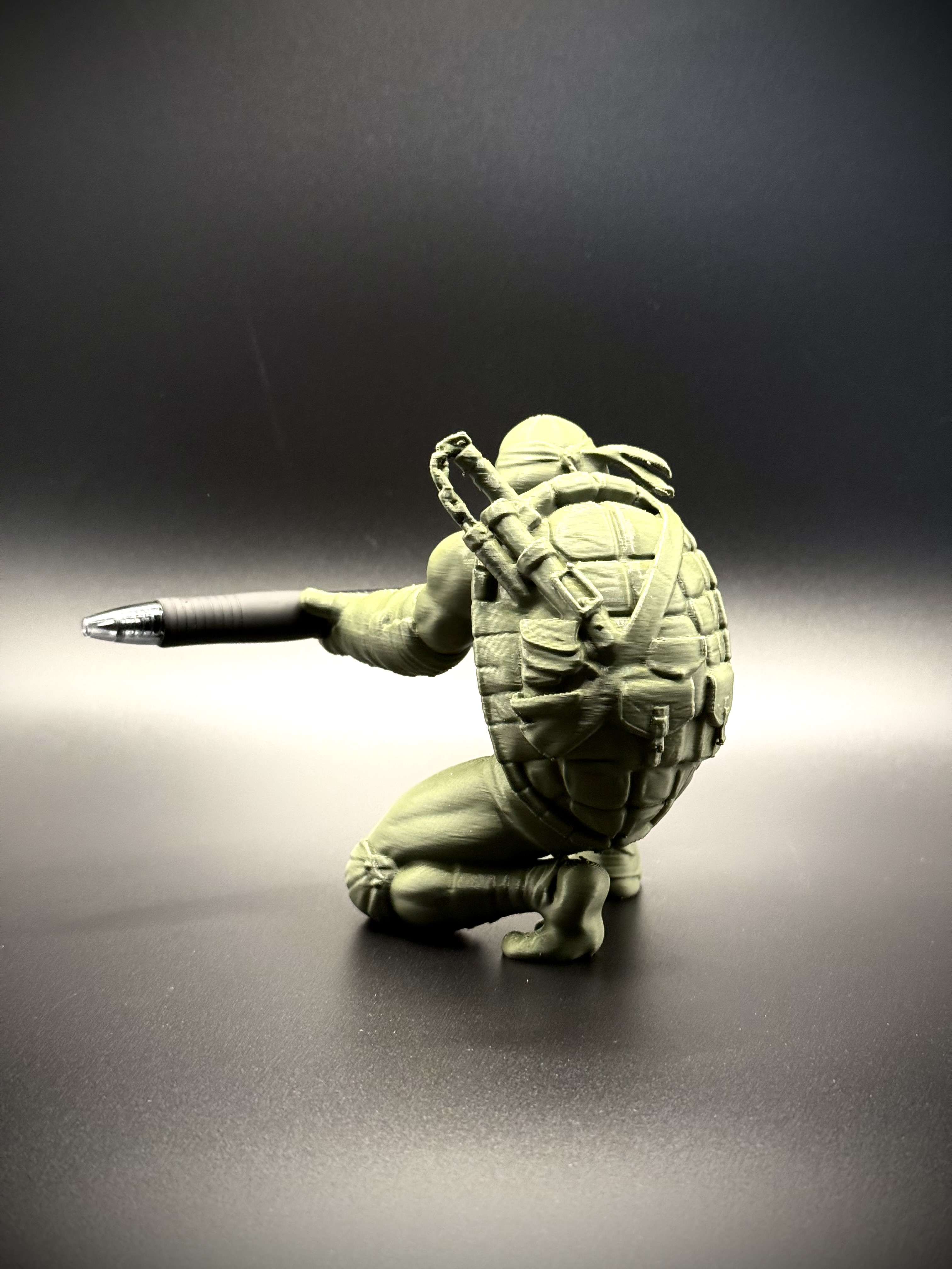 Ninja Turtles Michaelangelo Pen Holder!
