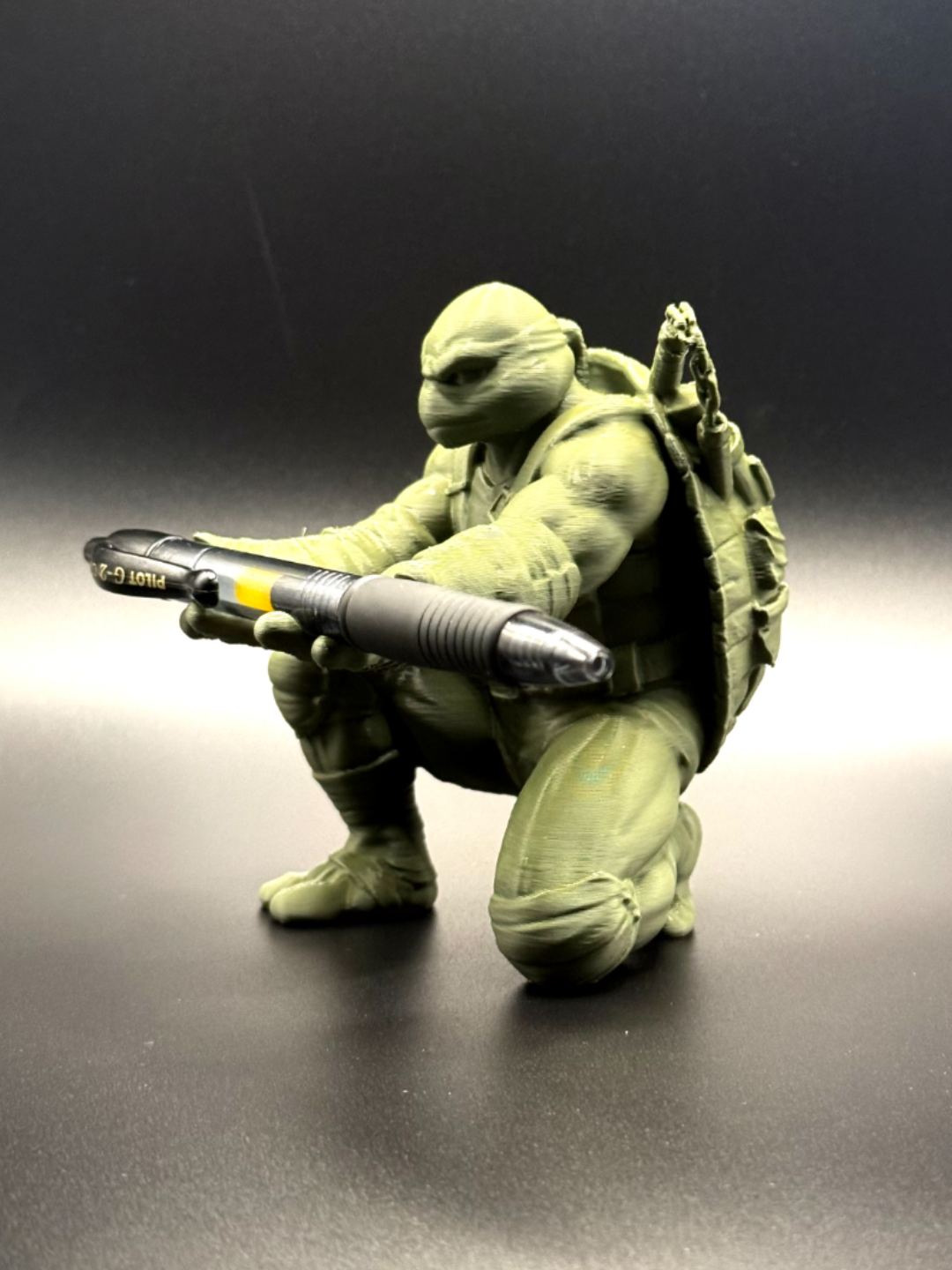 Ninja Turtles Michaelangelo Pen Holder!
